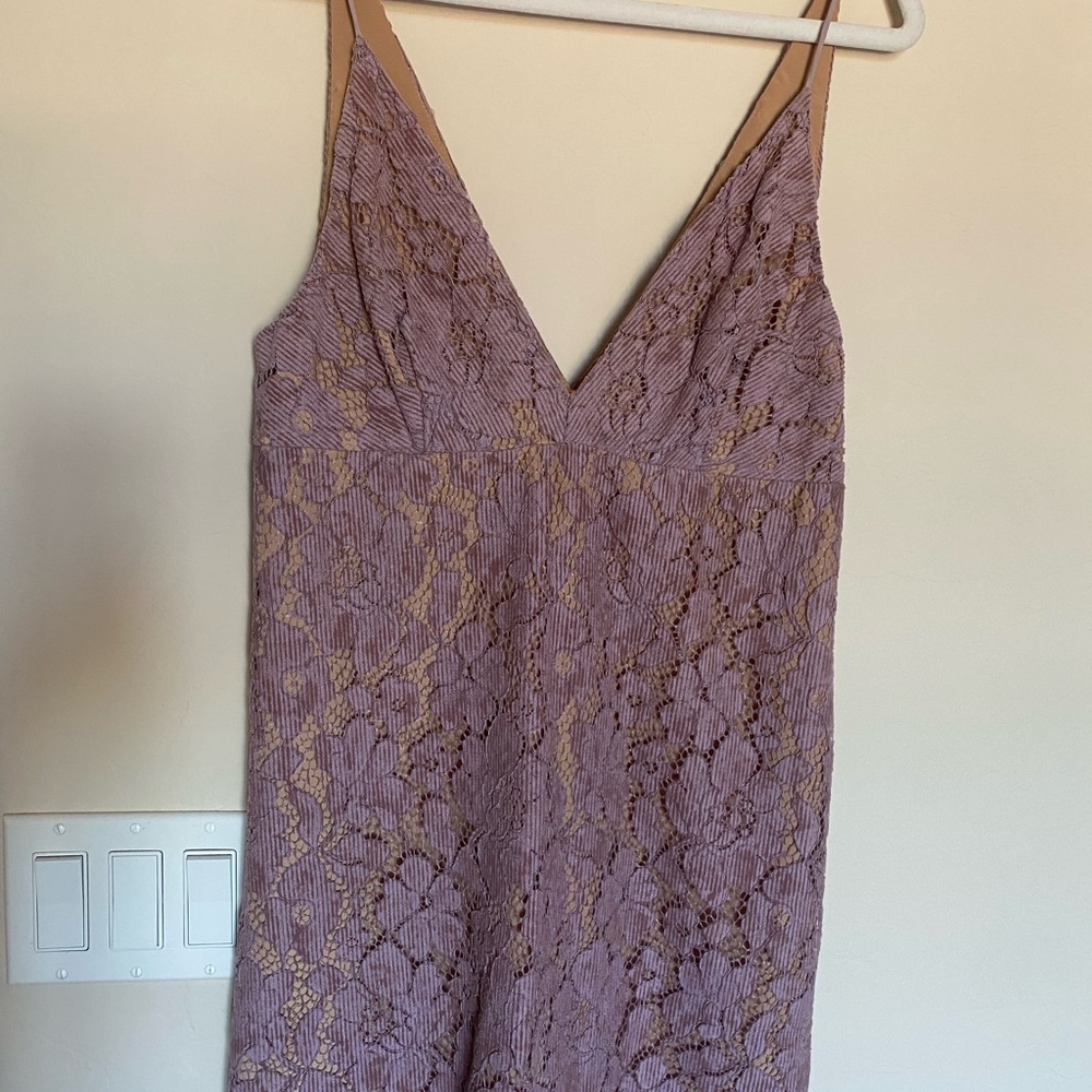 Free People lavender lace dress